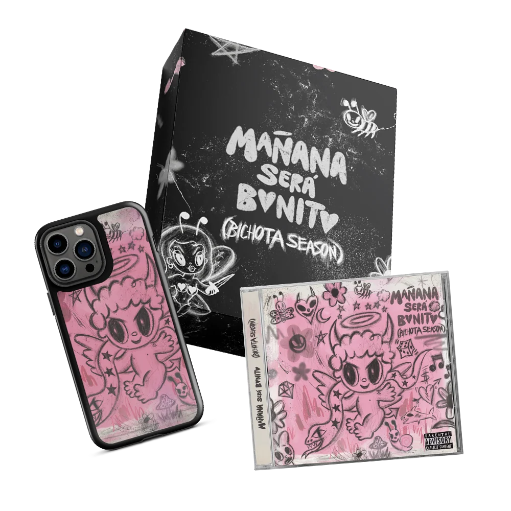 Mañana Será Bonito (Bichota Season) CD Box Set (Pink Phone Case) - Image 6